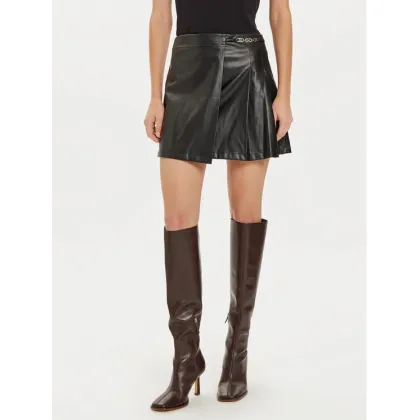 Zdjęcie Liu Jo Spódnica z imitacji skóry WF4152 E0392 Czarny Regular Fit