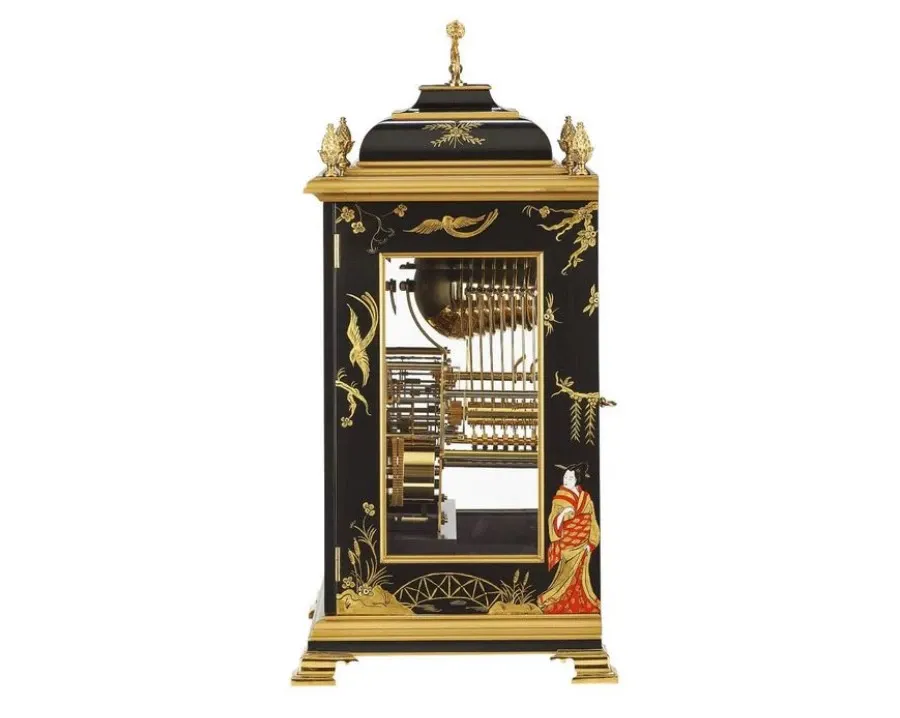 obrazek 3 Unikalny zegar dekoracyjny Queen Anne in Chinoiserie - edycja limitowana