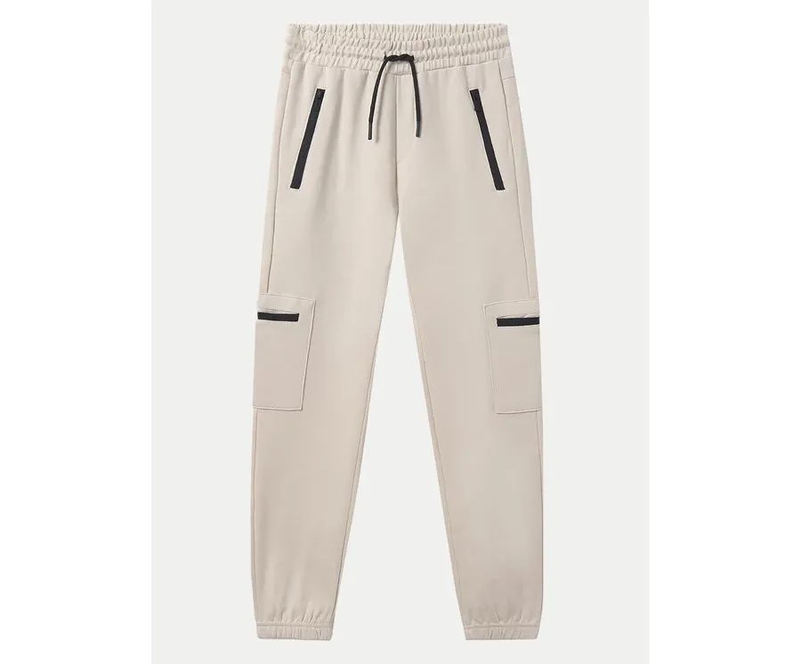 obrazek 1 Mayoral Spodnie dresowe 6528 Beżowy Relaxed Fit