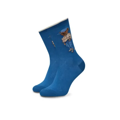 Zdjęcie Polo Ralph Lauren Skarpety wysokie unisex 455977741001 Niebieski