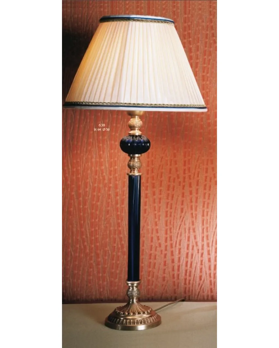 obrazek 1 Lampa stołowa z tubą i miską ze stożkowym kloszem – Il Paralume Marina