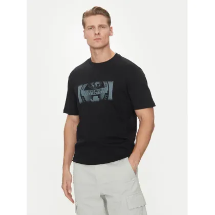 Zdjęcie Napapijri T-Shirt S-Vanni NP0A4IEA Czarny Regular Fit