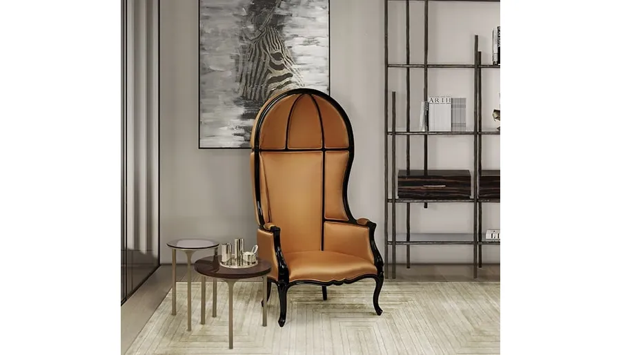 obrazek 6 Portugalski fotel o oryginalnym designie