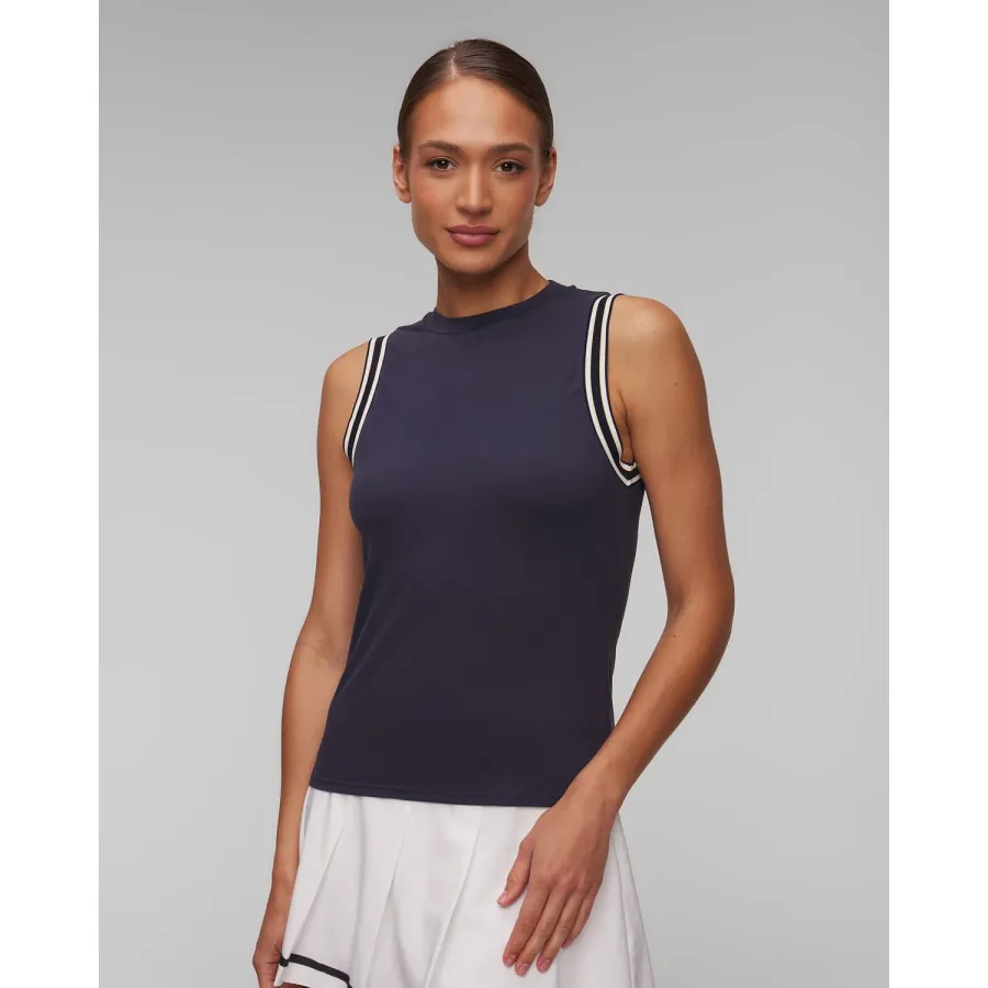 obrazek 1 Granatowy Top Damski Varley Wellings Performance Tank