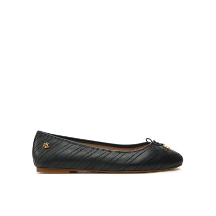 Zdjęcie LAUREN RALPH LAUREN Baleriny Jayna 802951489001 Czarny