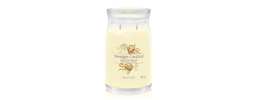 obrazek 1 Yankee Candle Banoffee Waffle Świeca zapachowa 567 g