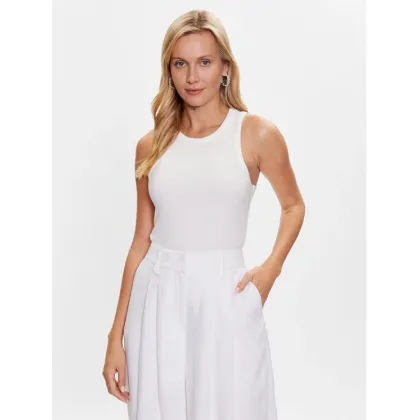 Zdjęcie Tommy Hilfiger Top WW0WW38635 Biały Slim Fit