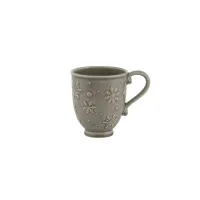 Zdjęcie Kubek ceramiczny z płatkami śniegu - Bordallo Pinheiro