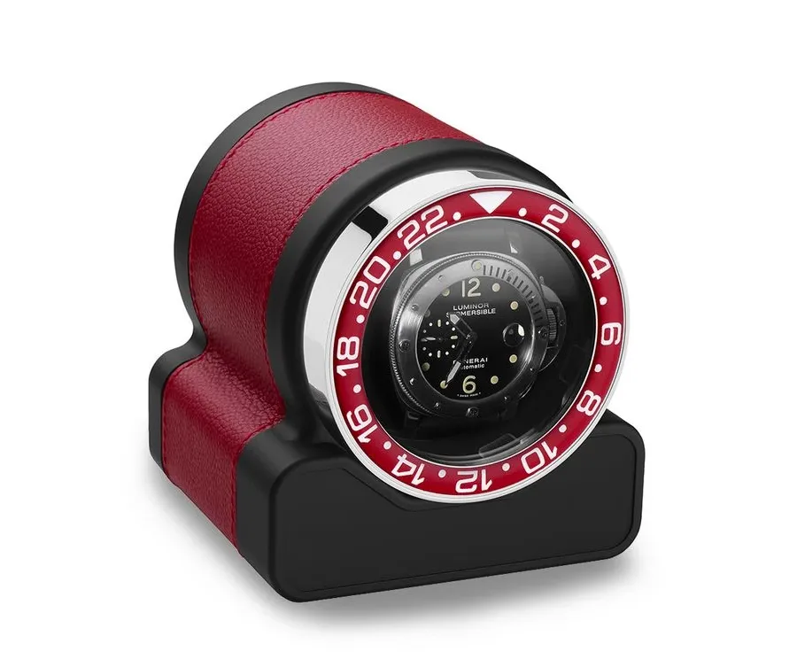 obrazek 1 Designerski rotomat zasilany bateriami z czerwonymi zdobieniami