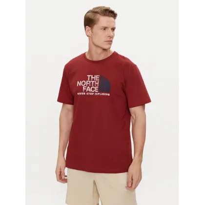 Zdjęcie The North Face T-Shirt Rust 2 NF0A87NW Czerwony Regular Fit