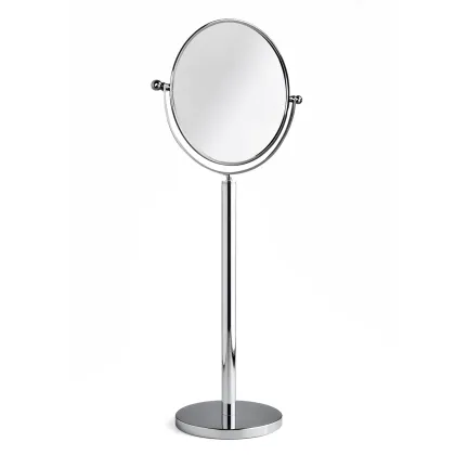 Zdjęcie Luksusowe okrągłe stojące lustro kosmetyczne 3× - 3SC