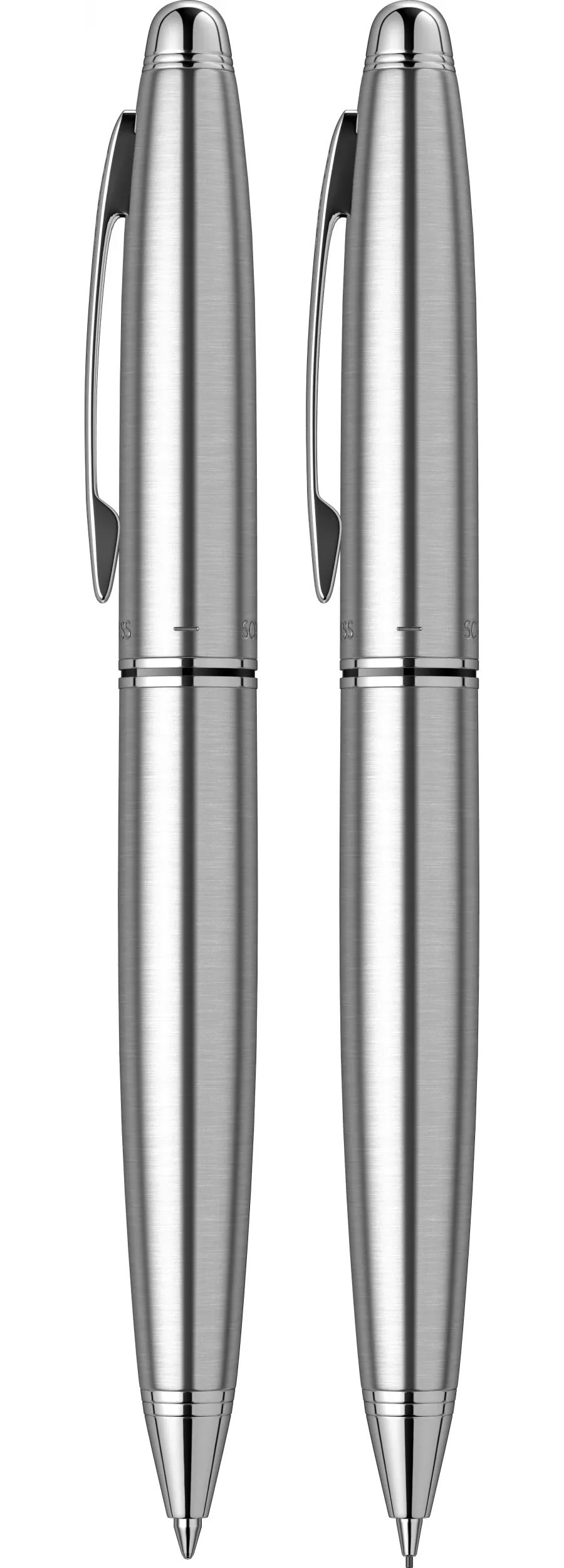 obrazek 3 Komplet Długopis - Ołówek Mechaniczny 0.7mm Knight 88 Stal Nierdzewna