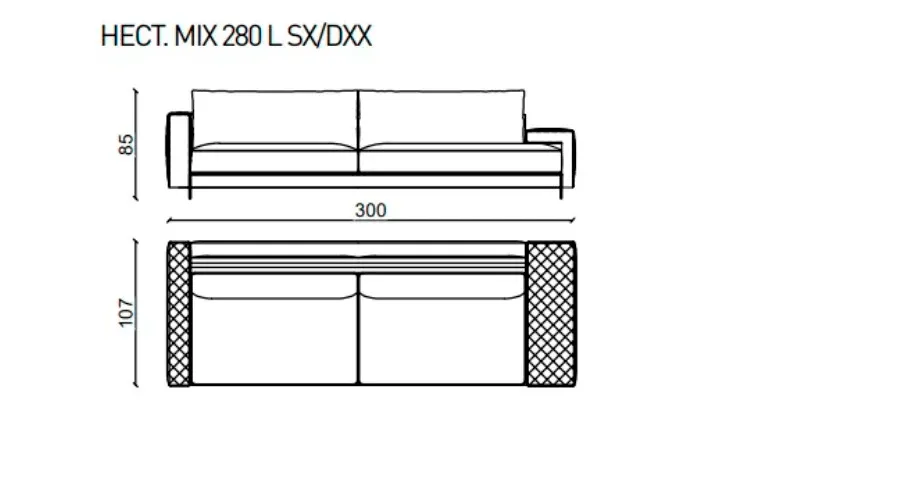 obrazek 2 Włoska, nowoczesna sofa do stylowego salonu - Ulivi Salotti