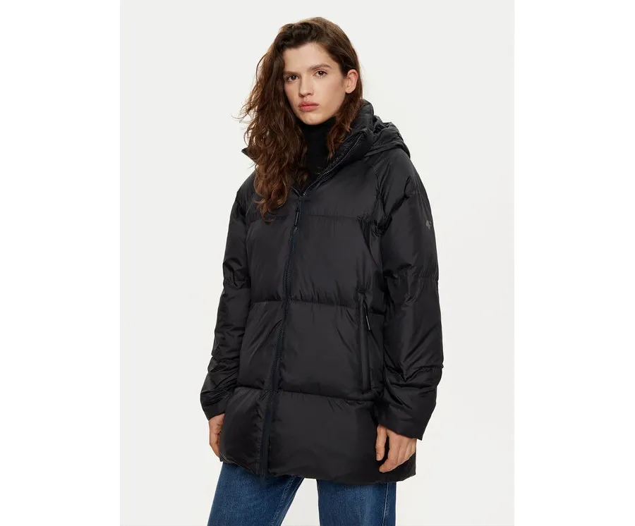 obrazek 1 4F Kurtka puchowa 4FWAW24TDJAF466 Czarny Loose Fit