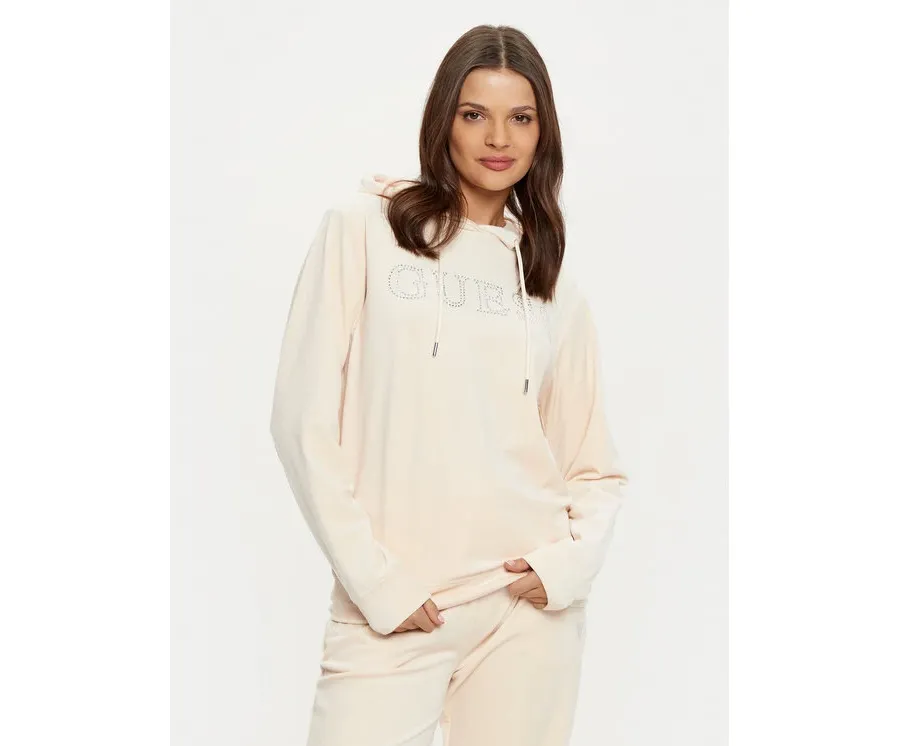 obrazek 1 Guess Bluza V4RQ25 KBXI2 Écru Regular Fit