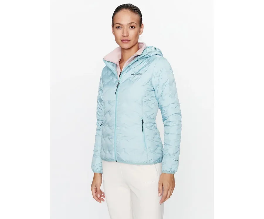 obrazek 1 Columbia Kurtka puchowa Delta Ridge™ Down Hooded Jacket Zielony Regular Fit