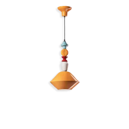 Zdjęcie Unikalna awangardowa lampa wisząca z Włoch