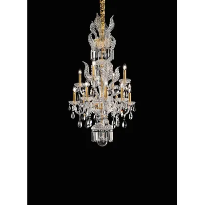 Zdjęcie Włoski elegancki żyrandol VE 886/12