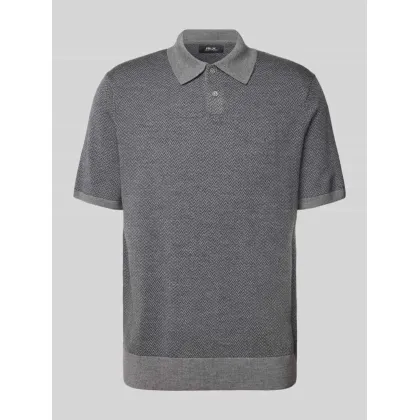 Zdjęcie Koszulka polo z imitacji dzianiny