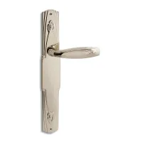 Picture Unique Italian Medina door handle with a long sign