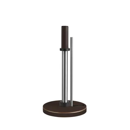 Zdjęcie Uchwyt na kuchenny ręcznik papierowy w kolorze czekoladowym