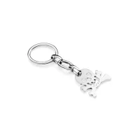 Zdjęcie Brelok na klucze „Czaszka” ze srebra – Pampaloni