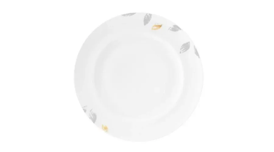 obrazek 1 Luksusowy porcelanowy 21,5-centymetrowy okrągły talerz - Tettau
