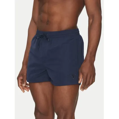 Zdjęcie Guess Szorty kąpielowe F4GT00 WG282 Granatowy Regular Fit