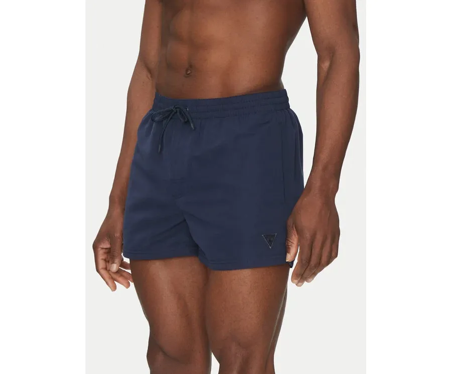 obrazek 1 Guess Szorty kąpielowe F4GT00 WG282 Granatowy Regular Fit