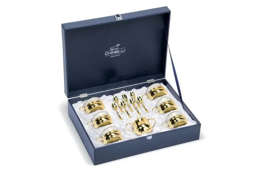 Zestaw do kawy lub herbaty - upominek na otwarcie firmy