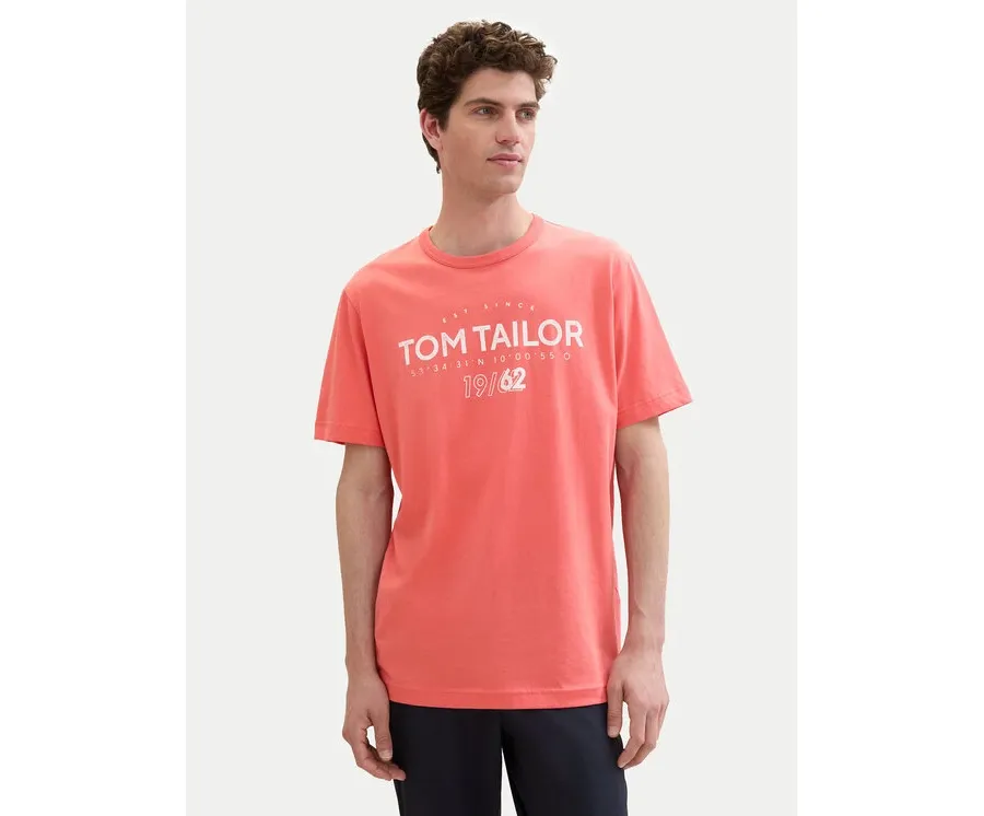 obrazek 1 Tom Tailor T-Shirt 1041871 Czerwony Regular Fit