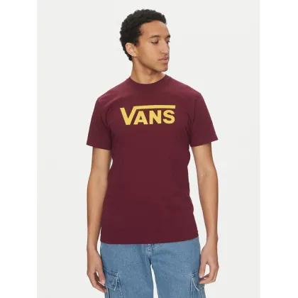 Zdjęcie Vans T-Shirt Classic VN000GGG Bordowy Regular Fit