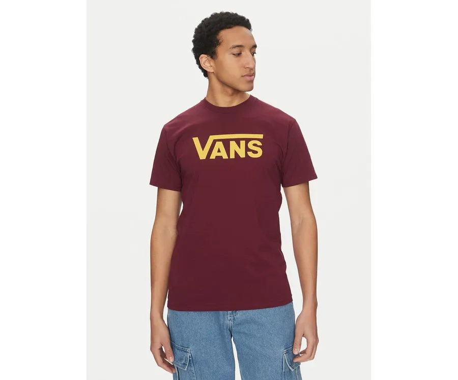 obrazek 1 Vans T-Shirt Classic VN000GGG Bordowy Regular Fit