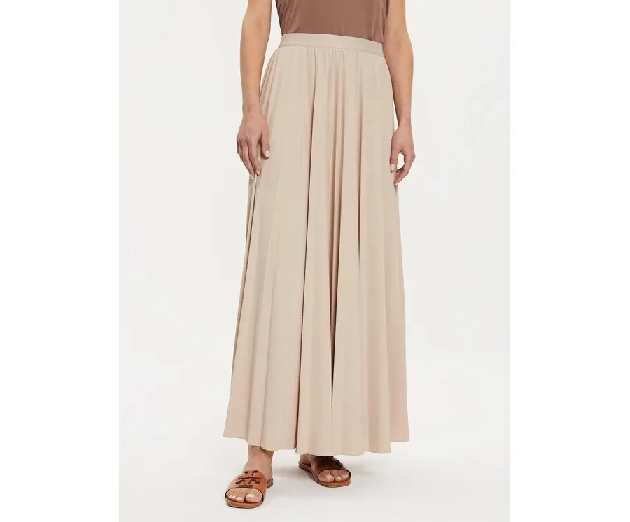 obrazek 1 Max Mara Leisure Spódnica plisowana Maesa 2426776027000 Beżowy Regular Fit