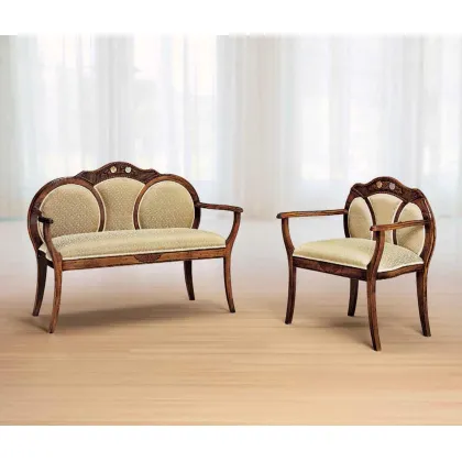 Zdjęcie Antyczna unikalna mała sofa do pięknego salonu - Morello Gianpaolo