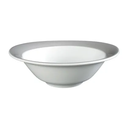 Zdjęcie Okrągła porcelanowa miska 24 cm w kolorze kamienno szarym - Seltmann Weiden