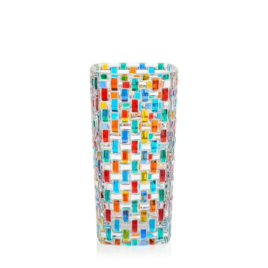 obrazek 1 Artystyczny wazon wykonany ze szkła murano (28 cm)