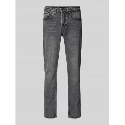 Zdjęcie Jeansy o kroju tapered fit z 5 kieszeniami model ‘DYLAANO’