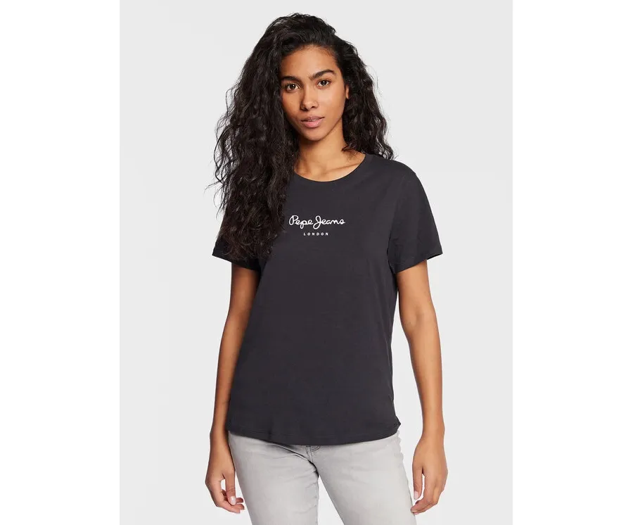 obrazek 1 Pepe Jeans T-Shirt Wendy PL505480 Czarny Regular Fit