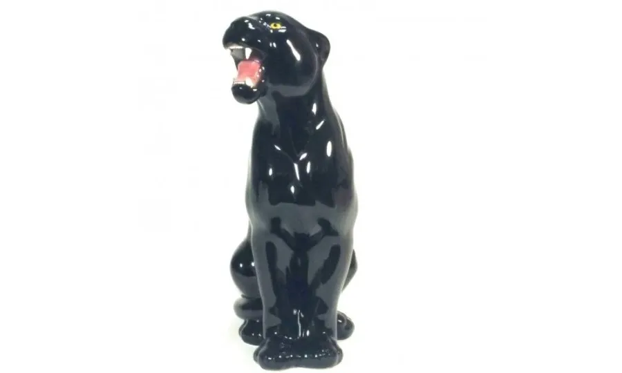 obrazek 1 Piękna figurka czarnej pantery - Il Gattopardo
