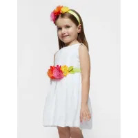 Zdjęcie Mayoral Sukienka elegancka 3959 Biały Regular Fit
