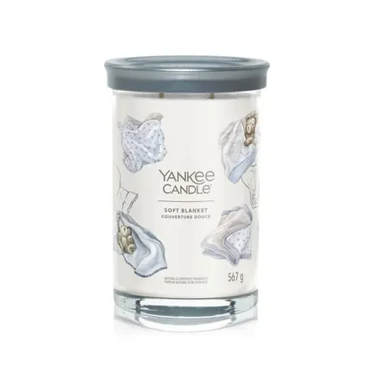 Zdjęcie Yankee Candle Soft Blanket Signature Large Tumbler Świeca zapachowa 567 g