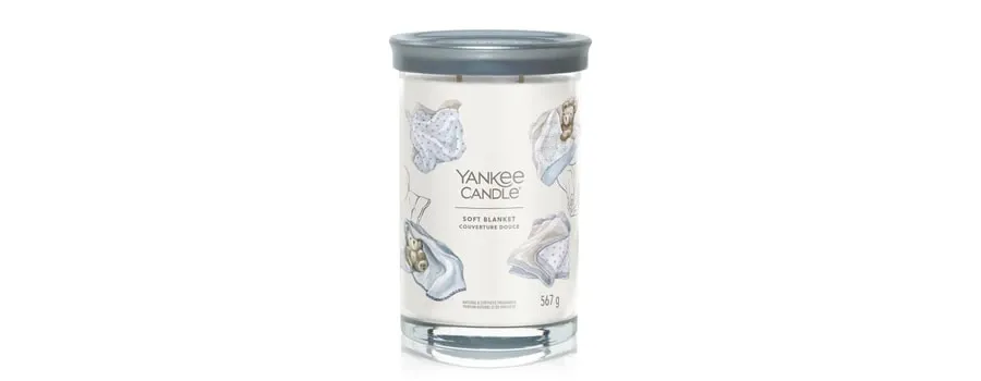obrazek 1 Yankee Candle Soft Blanket Signature Large Tumbler Świeca zapachowa 567 g