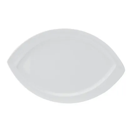 Zdjęcie Biały talerz-liść z porcelany Organic White z kolekcji inspirowanej naturą - Vista Alegre