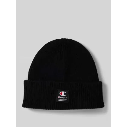 Zdjęcie Czapka beanie z naszywką z logo