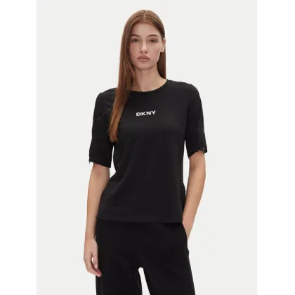 Zdjęcie DKNY T-Shirt P4JHBRJQ Czarny Regular Fit