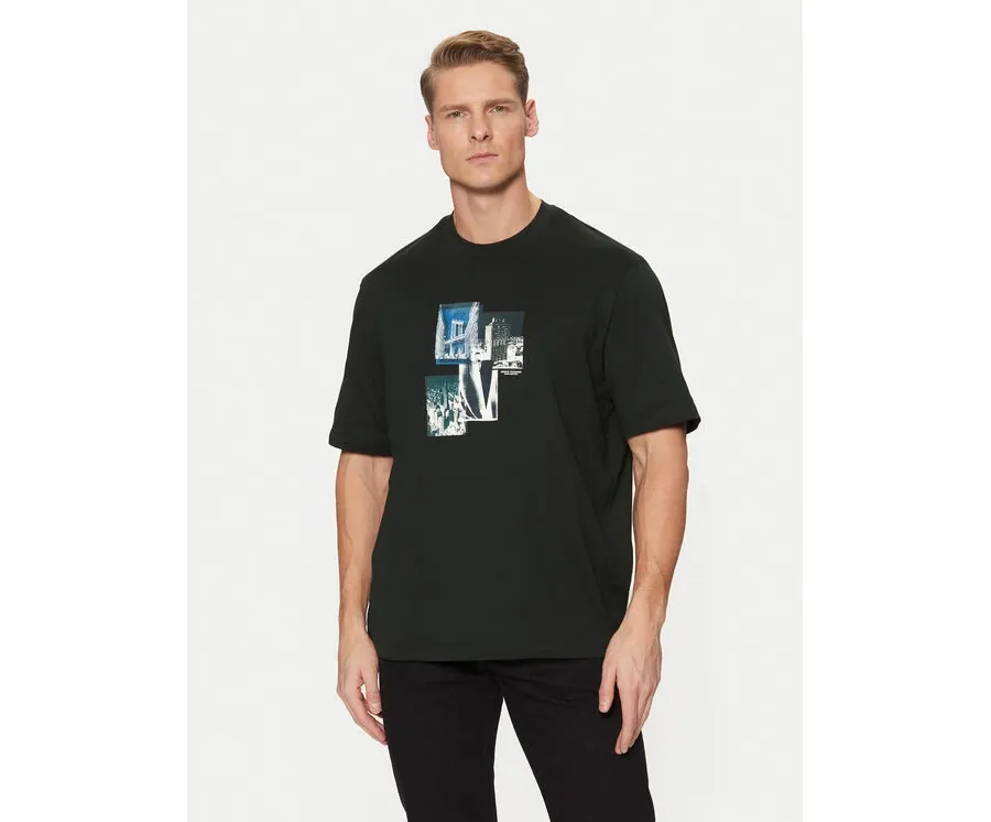 obrazek 1 Armani Exchange T-Shirt XM000269 AF12112 UB001 Czarny Regular Fit