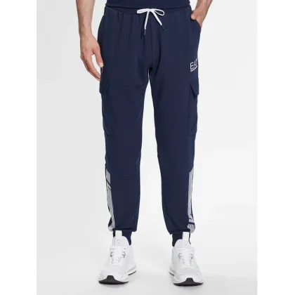 Zdjęcie EA7 Emporio Armani Spodnie dresowe 3RPP55 PJLIZ 1554 Granatowy Regular Fit