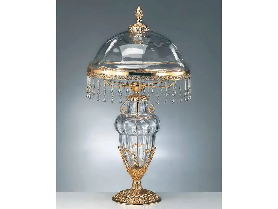 picture 1 Elegant lamp made of crystal