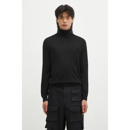 Zdjęcie Paul Smith sweter wełniany męski kolor czarny lekki z golferm M1R-565X-M02093
